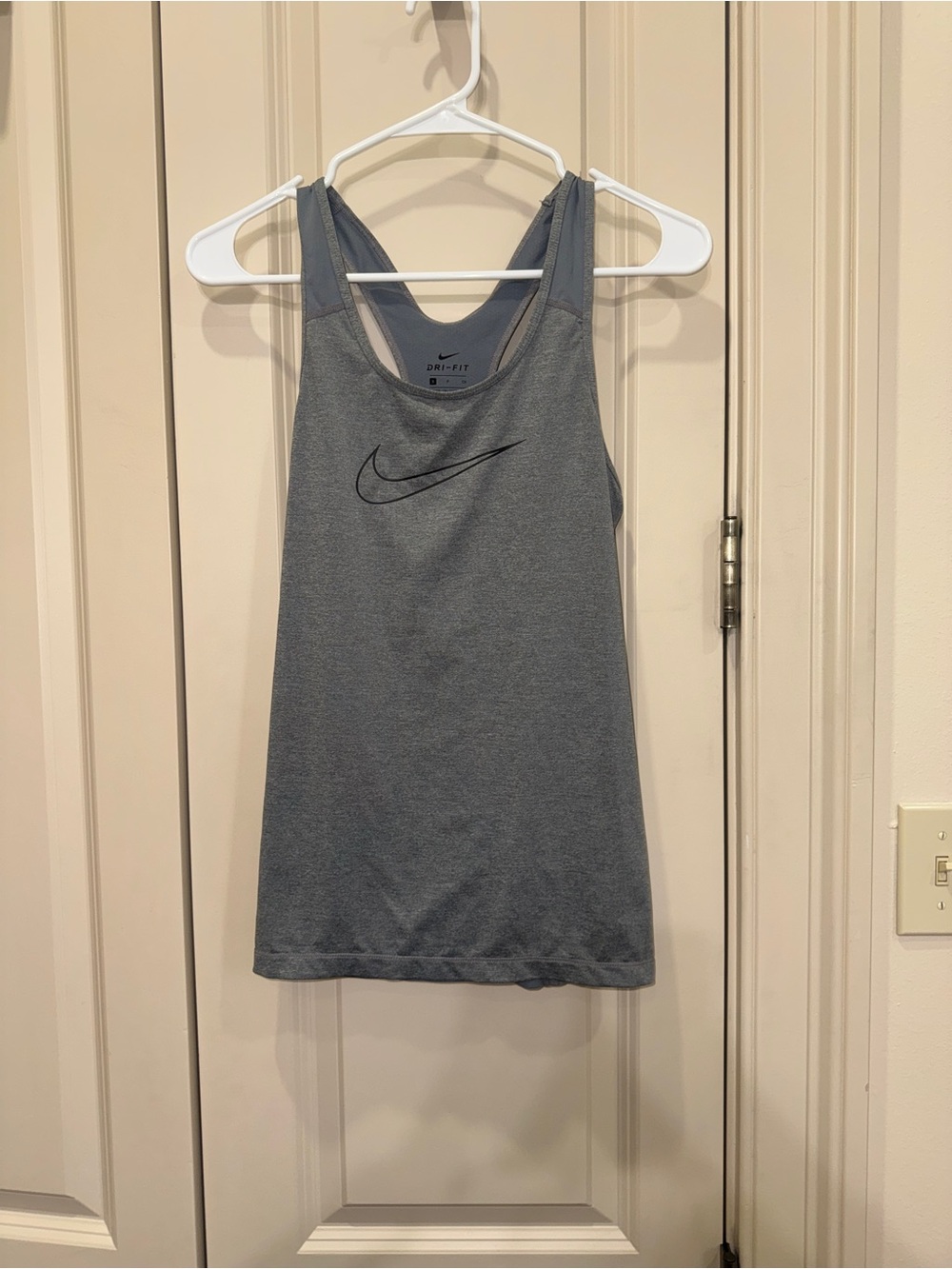 Nike Gray Dri-FIT Racerback Tank